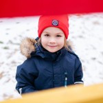 Czapka dziecięca BEANIE czerwona